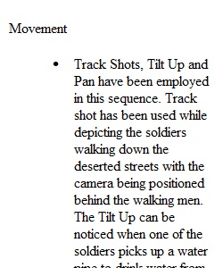 Assignment 4 Dunkirk - Scene Analysis