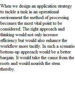 Discussion Processing What is Perceived