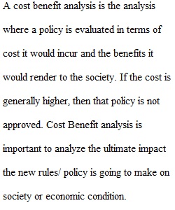 Cost-Benefit Analysis