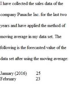 Operation Management-Forecasting