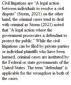 W1: Criminal Law/Civil Law